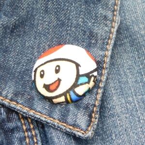 Toad lapel pin